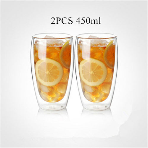 Double Wall Glass Cup