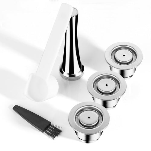 Reusable Coffee Capsule For Nespresso Stainless Steel Espresso Cups