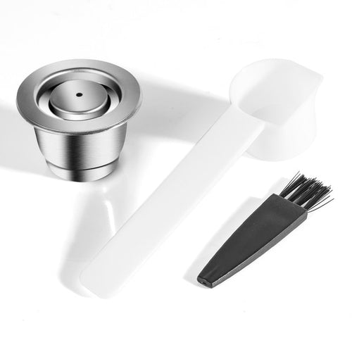 Reusable Coffee Capsule For Nespresso Stainless Steel Espresso Cups