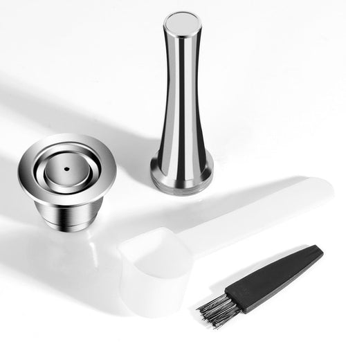 Reusable Coffee Capsule For Nespresso Stainless Steel Espresso Cups