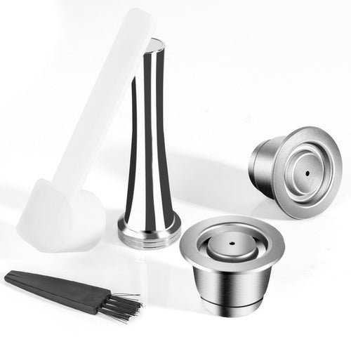 Reusable Coffee Capsule For Nespresso Stainless Steel Espresso Cups