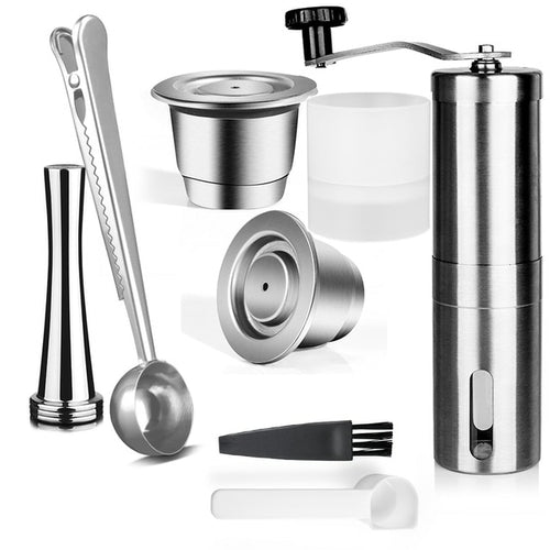 Reusable Coffee Capsule For Nespresso Stainless Steel Espresso Cups